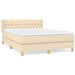 Pat continental cu saltea, crem, 140x200 cm, material textil - WALTI WALTI