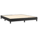 Pat box spring cu saltea, negru, 160x200 cm, piele ecologică - WALTI WALTI