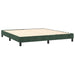 Pat box spring cu saltea, verde închis, 180x200 cm, catifea - WALTI WALTI