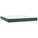 Pat box spring cu saltea, verde închis, 180x200 cm, catifea - WALTI WALTI