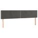 Pat box spring cu saltea, gri închis, 180x200 cm, catifea - WALTI WALTI