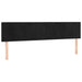 Pat box spring cu saltea, negru, 200x200 cm, catifea - WALTI WALTI