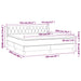 Pat box spring cu saltea, negru, 160x200 cm, catifea - WALTI WALTI