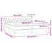 Pat box spring cu saltea, negru, 200x200 cm, catifea - WALTI WALTI