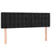 Pat box spring cu saltea, negru, 140x200 cm, catifea - WALTI WALTI
