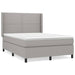 Pat continental, gri deschis, 140x200 cm, material textil - WALTI WALTI