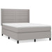 Pat continental, gri deschis, 140x200 cm, material textil - WALTI WALTI