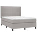 Pat continental, gri deschis, 140x200 cm, material textil - WALTI WALTI