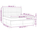 Pat box spring cu saltea, negru, 180x200 cm, catifea - WALTI WALTI