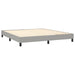 Pat continental, gri deschis, 180x200 cm, material textil - WALTI WALTI