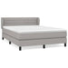 Pat continental, gri deschis, 140x200 cm, material textil - WALTI WALTI