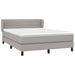 Pat continental, gri deschis, 140x200 cm, material textil - WALTI WALTI