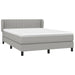 Pat continental, gri deschis, 140x200 cm, material textil - WALTI WALTI