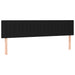 Pat box spring cu saltea, negru, 200x200 cm, textil - WALTI WALTI