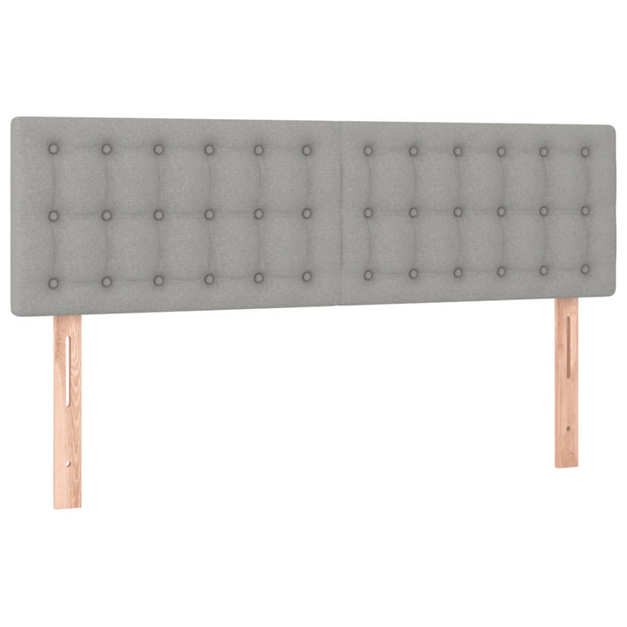 Pat continental, gri deschis, 140x200 cm, material textil - WALTI WALTI