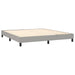 Pat continental, gri deschis, 180x200 cm, material textil - WALTI WALTI