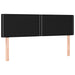 Pat box spring cu saltea, negru, 140x200 cm, textil - WALTI WALTI