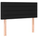 Pat box spring cu saltea, negru, 100x200 cm, textil - WALTI WALTI