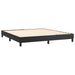 Pat box spring cu saltea, negru, 180x200 cm, piele ecologică - WALTI WALTI