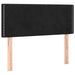 Pat box spring cu saltea, negru, 90x200 cm, catifea - WALTI WALTI