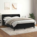 Pat box spring cu saltea, negru, 140x200 cm, catifea - WALTI WALTI