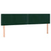 Pat box spring cu saltea, verde închis, 180x200 cm, catifea - WALTI WALTI