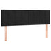 Pat box spring cu saltea, negru, 140x200 cm, catifea - WALTI WALTI