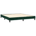 Pat box spring cu saltea, verde închis, 160x200 cm, catifea - WALTI WALTI