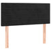 Pat box spring cu saltea, negru, 80x200 cm, catifea - WALTI WALTI