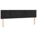 Pat box spring cu saltea, negru, 180x200 cm, catifea - WALTI WALTI