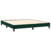 Pat box spring cu saltea, verde închis, 180x200 cm, catifea - WALTI WALTI