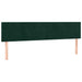 Pat box spring cu saltea, verde închis, 180x200 cm, catifea - WALTI WALTI