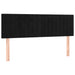 Pat box spring cu saltea, negru, 140x200 cm, catifea - WALTI WALTI