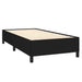 Pat box spring cu saltea, negru, 90x200 cm, textil - WALTI WALTI