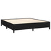 Pat box spring cu saltea, negru, 180x200 cm, catifea - WALTI WALTI