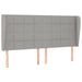 Pat continental, gri deschis, 180x200 cm, material textil - WALTI WALTI