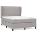 Pat continental, gri deschis, 140x200 cm, material textil - WALTI WALTI