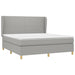 Pat continental, gri deschis, 180x200 cm, material textil - WALTI WALTI