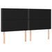 Pat box spring cu saltea, negru, 200x200 cm, textil - WALTI WALTI