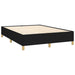 Pat box spring cu saltea, negru, 140x200 cm, textil - WALTI WALTI
