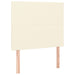 Pat box spring cu saltea, crem, 100x200 cm, piele ecologică - WALTI WALTI