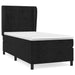 Pat box spring cu saltea, negru, 90x200 cm, catifea - WALTI WALTI