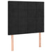 Pat box spring cu saltea, negru, 90x200 cm, catifea - WALTI WALTI
