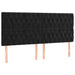 Pat box spring cu saltea, negru, 180x200 cm, catifea - WALTI WALTI