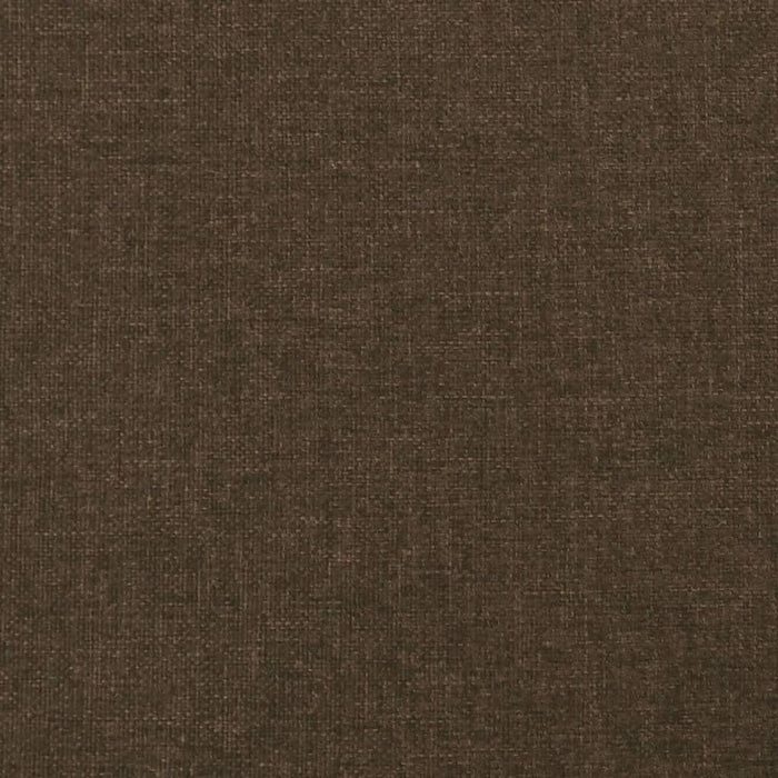 Cadru de pat fără saltea, maro închis, 80x200 cm, textil - WALTI WALTI