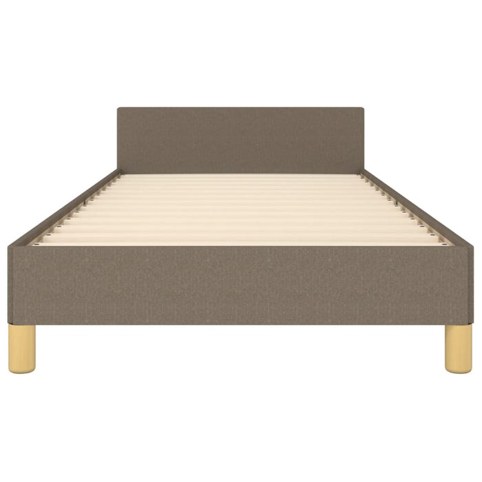 Cadru de pat fără saltea Taupe 90x190 cm Stofa - WALTI WALTI