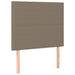 Cadru de pat fără saltea Taupe 90x190 cm Stofa - WALTI WALTI