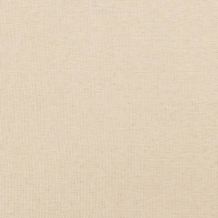 Cadru de pat fără saltea cremă 90x190 cm țesătură WALTI
