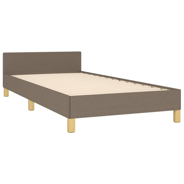 Cadru de pat fără saltea Taupe 90x190 cm Stofa - WALTI WALTI