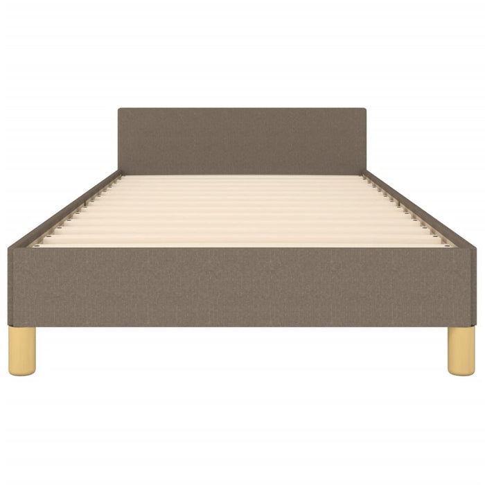 Cadru de pat fără saltea Taupe 90x190 cm Stofa - WALTI WALTI
